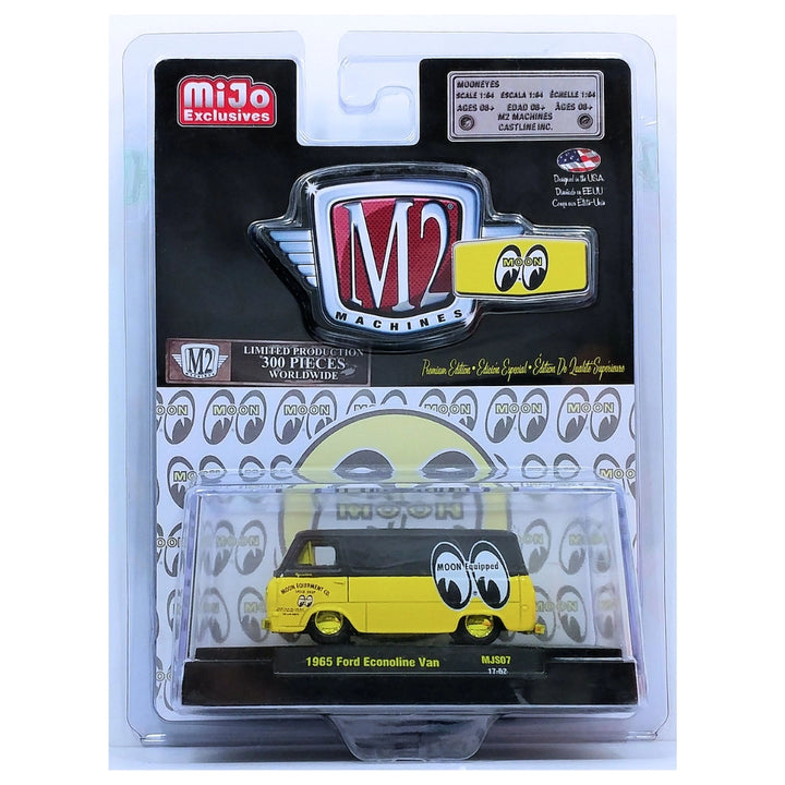 1965 Ford Econoline Van - Black/Yellow (Mooneyes Livery, Chase)