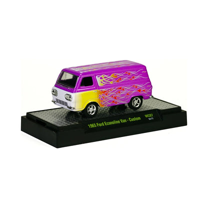 1965 Ford Econoline Van Custom - Pink/Yellow Flames (Wild Cards)