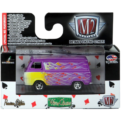 1965 Ford Econoline Van Custom - Pink/Yellow Flames (Wild Cards)