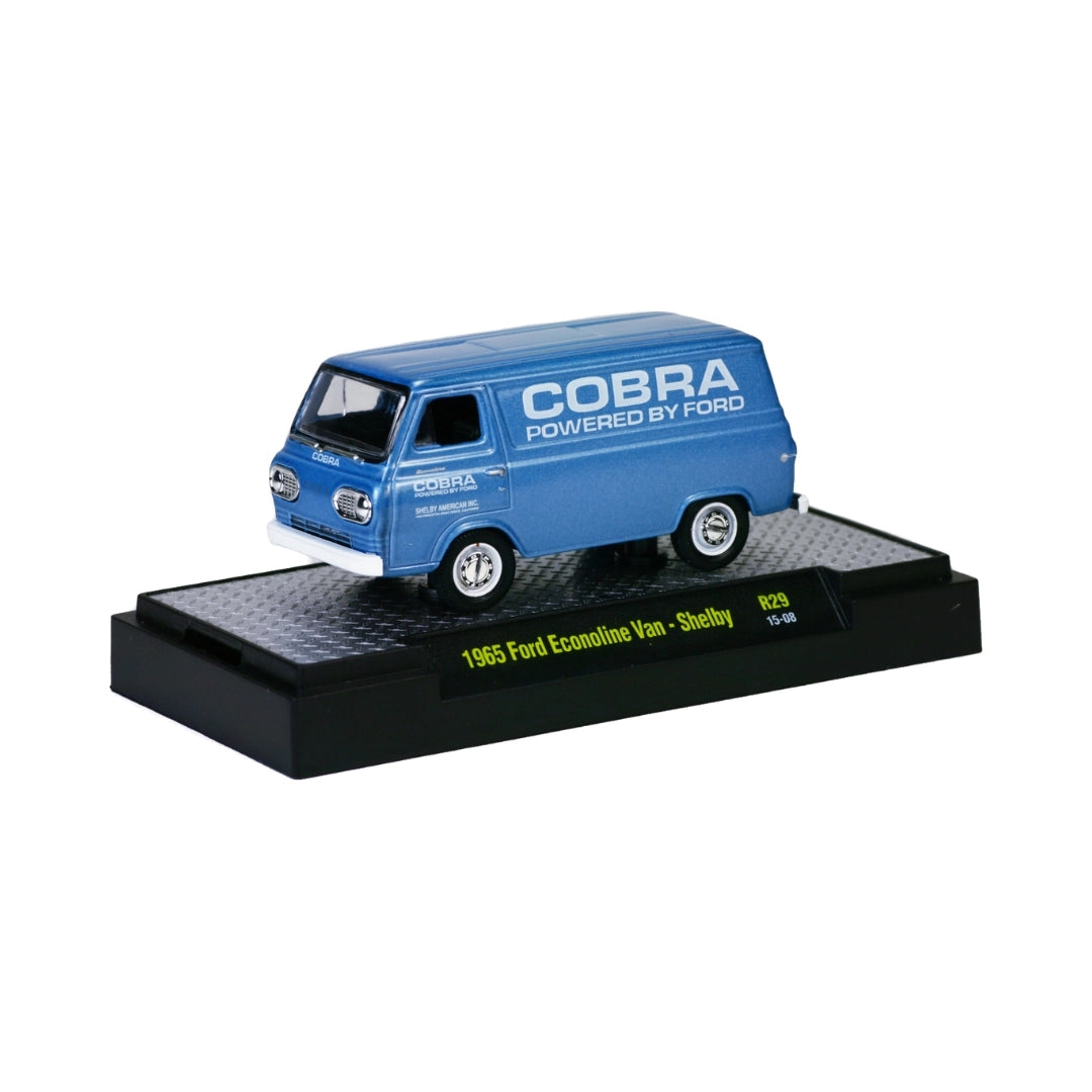 1965 Ford Econoline Van Shelby - Blue (Cobra Powered by Ford Livery)