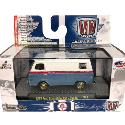 1965 Ford Econoline Van Shelby - White/Blue (Yellow Chrome Details - Chase)