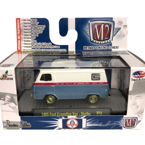 1965 Ford Econoline Van Shelby - White/Blue (Yellow Chrome Details - Chase)