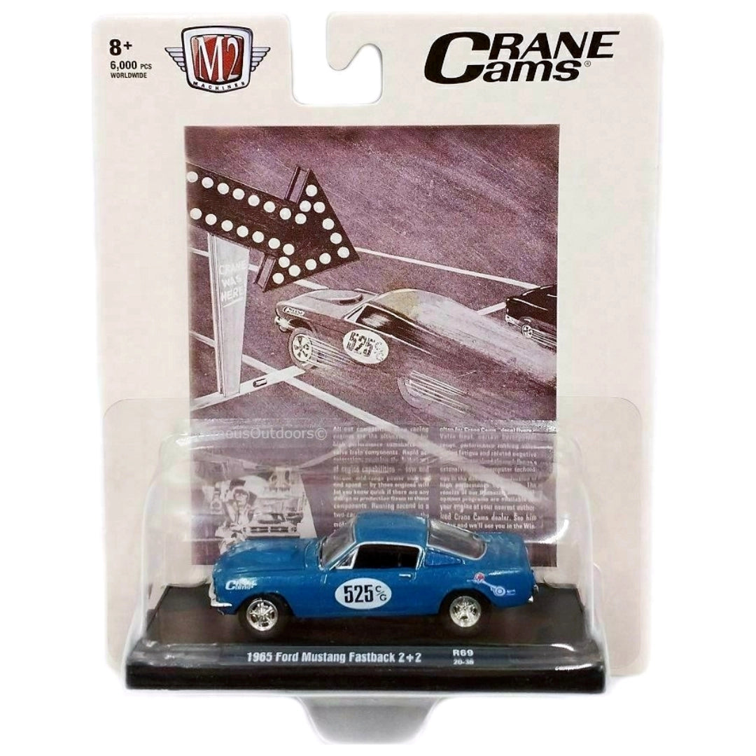 1965 Ford Mustang Fastback 2+2 - Blue (#525 Crane Cams)