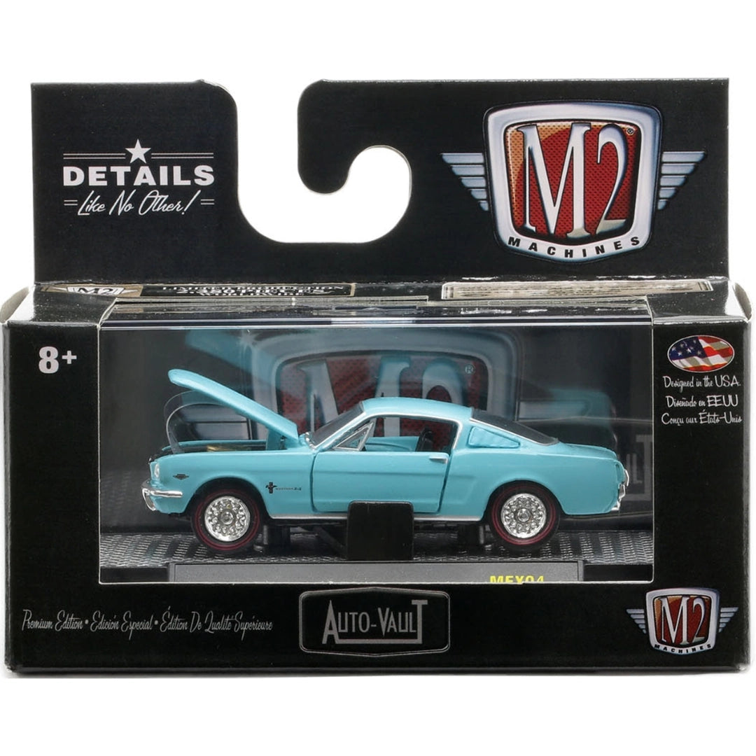 1965 Ford Mustang Fastback 2+2 - Light Blue (Auto-Vault Box)