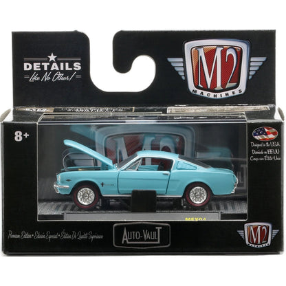 1965 Ford Mustang Fastback 2+2 - Light Blue (Auto-Vault Box)