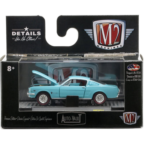 1965 Ford Mustang Fastback 2+2 - Light Blue (Auto-Vault Box)