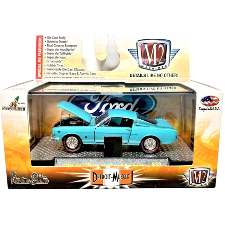 1965 Ford Mustang GT 2+2 Fastback - Light Blue