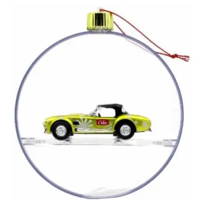 1965 Shelby 427 Cobra Green (Silver Chrome Rims & Details, Ornament)