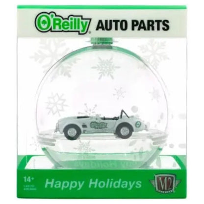 1965 Shelby 427 Cobra White & Green (Holiday Ornament)