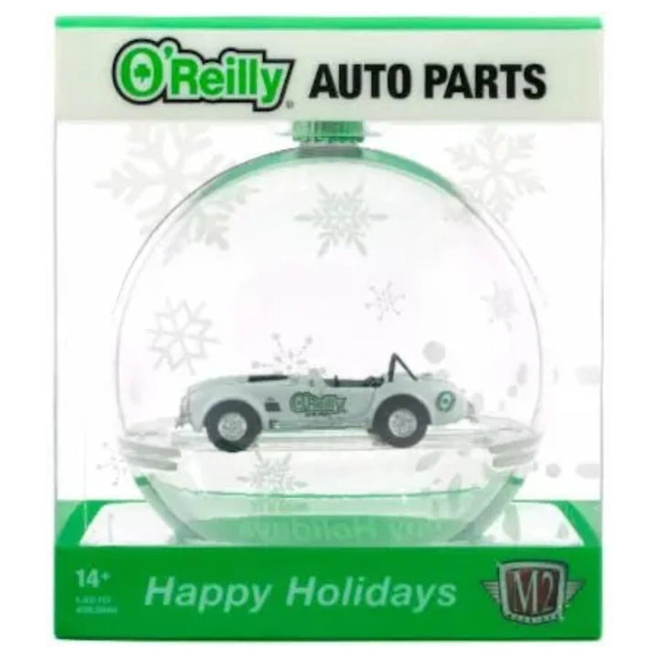 1965 Shelby 427 Cobra White & Green (Holiday Ornament)