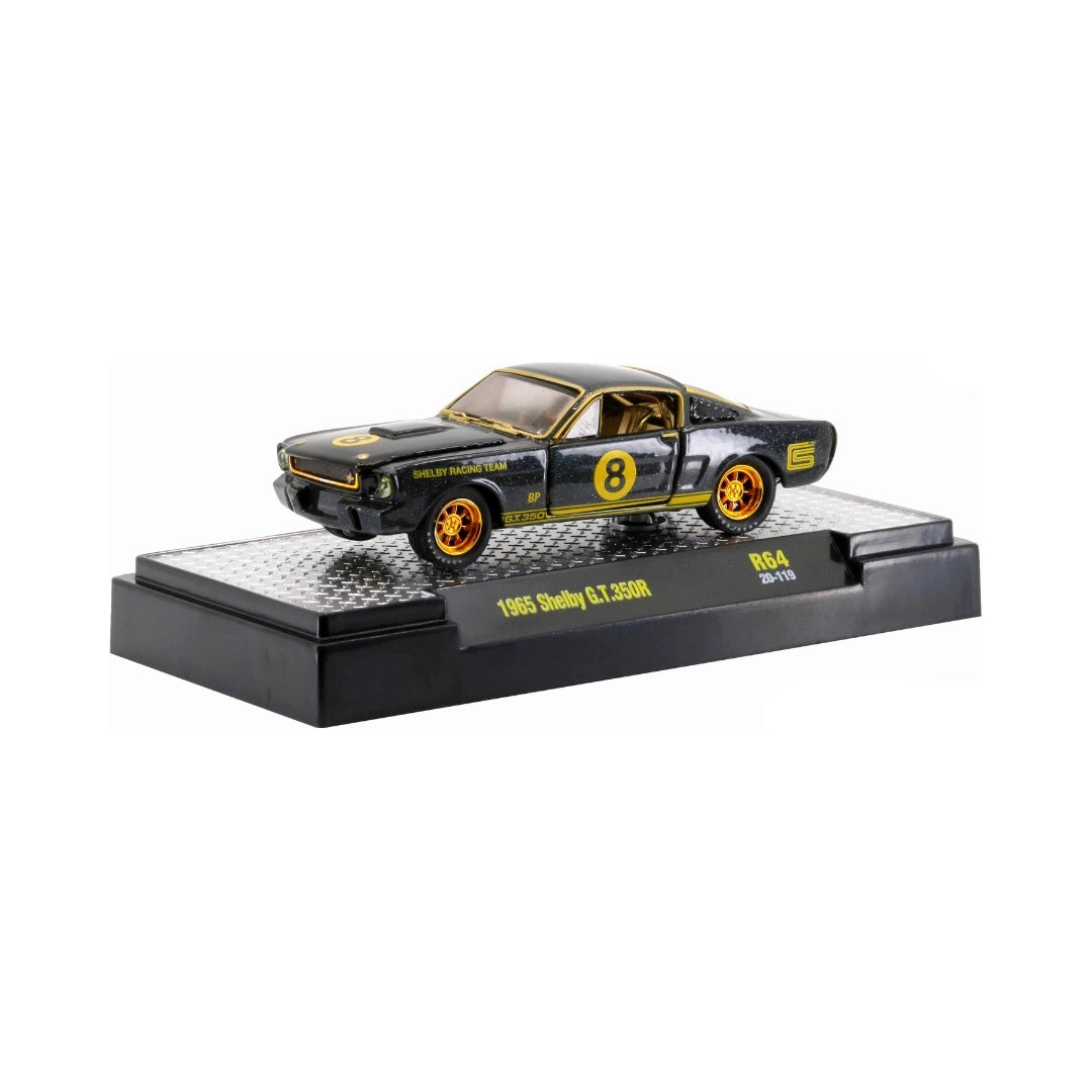 1965 Shelby G.T.350R - Black with Gold Chrome (#8) (Chase)