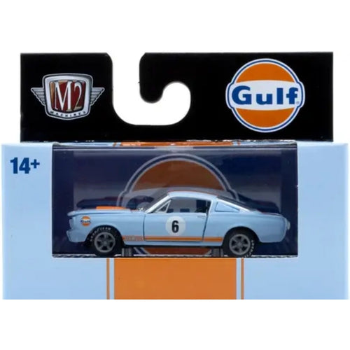 1965 Shelby G.T.350R - Light Blue with Orange Graphics (#6)