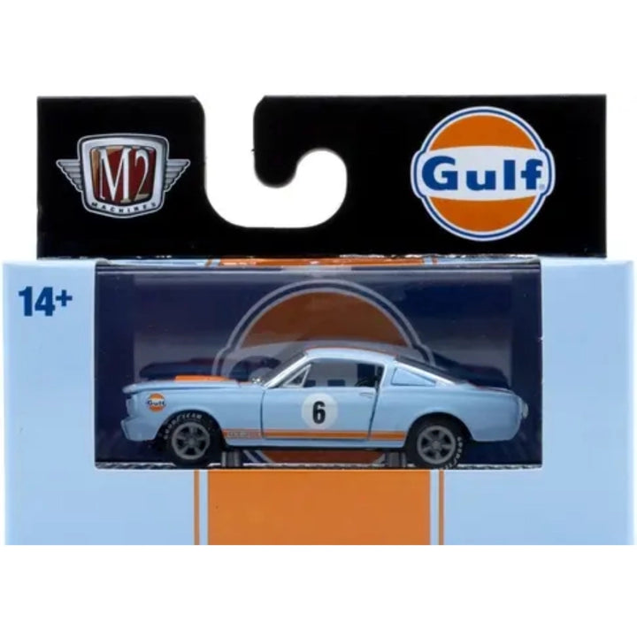 1965 Shelby G.T.350R - Light Blue with Orange Graphics (#6)