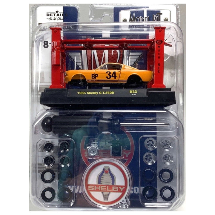 1965 Shelby G.T.350R - Orange (Model Kit with Lift)