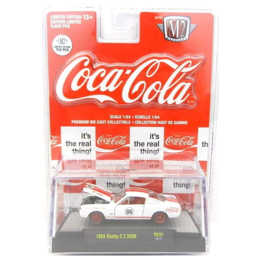 1965 Shelby G.T.350R - White with Red Chrome (Coca-Cola) (Chase)