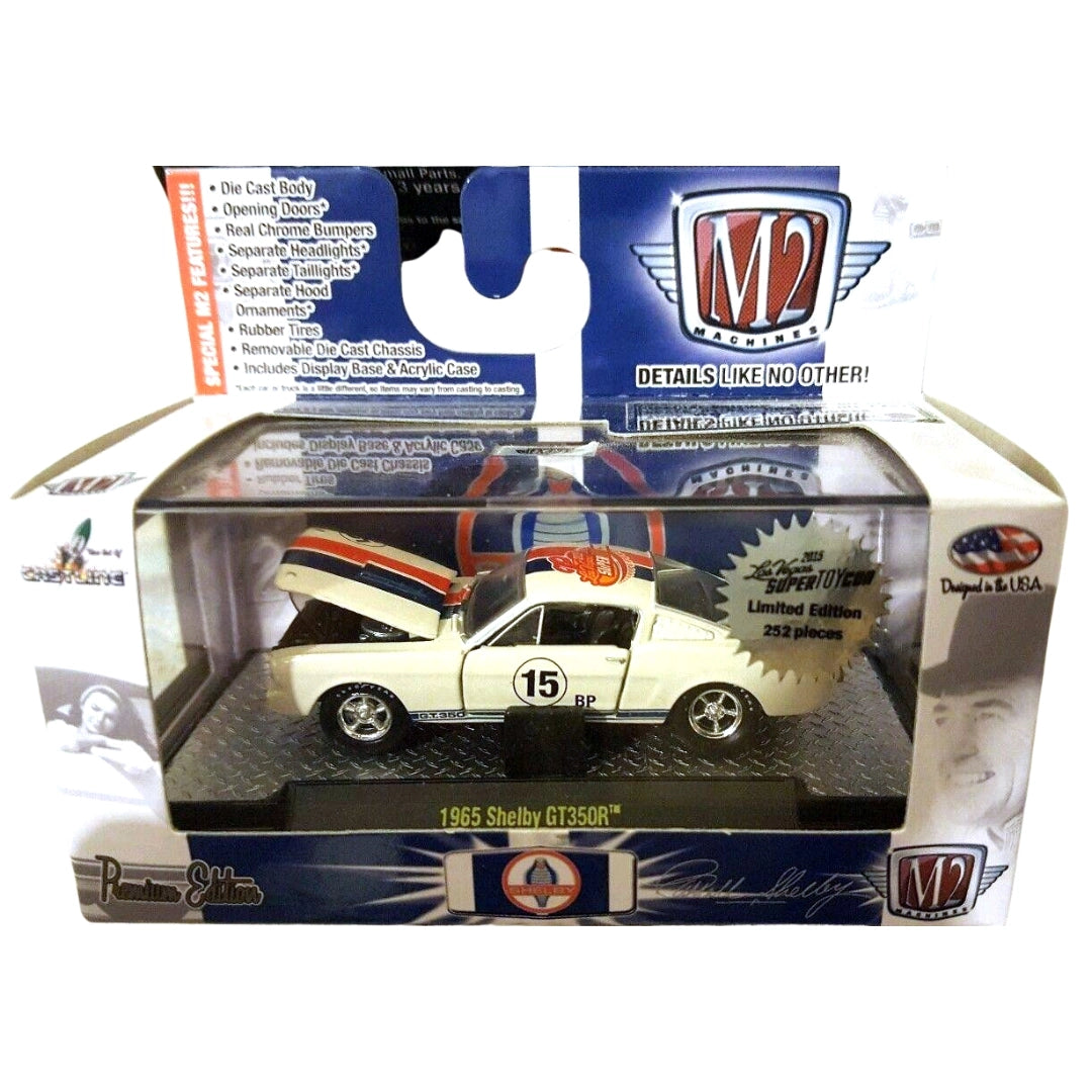 1965 Shelby GT350R - White (#15 Las Vegas Super Toycon) (Super Chase)