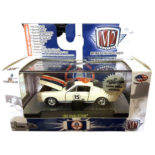 1965 Shelby GT350R - White (#15 Las Vegas Super Toycon) (Super Chase)