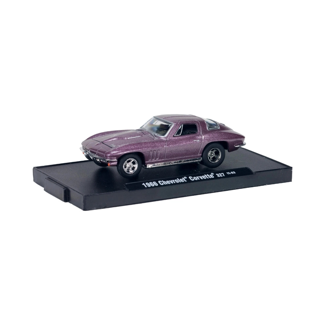 1966 Chevrolet Corvette 327 – Metallic Lavender/Purple (Chrome Rims, Box)