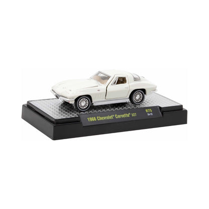 1966 Chevrolet Corvette 327 – White (Wire-Spoke Rims)