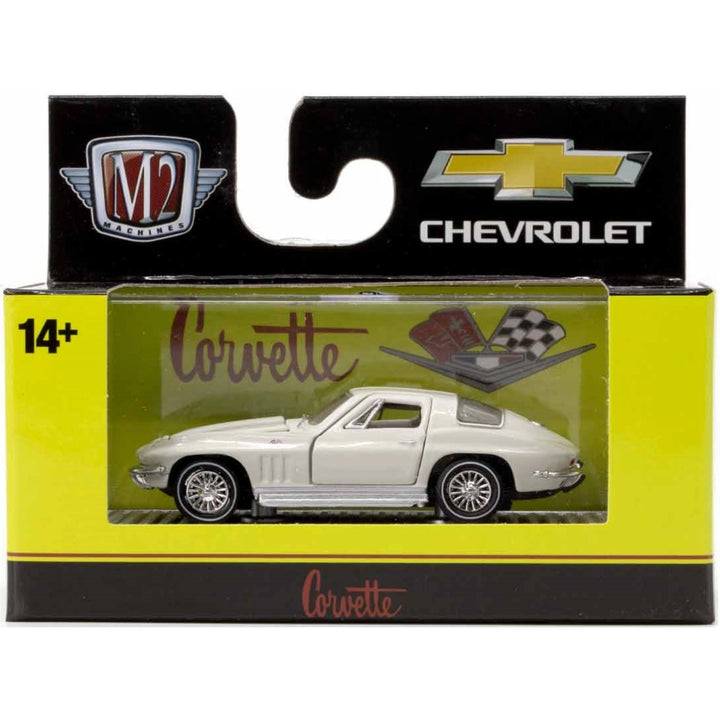 1966 Chevrolet Corvette 327 – White (Wire-Spoke Rims)