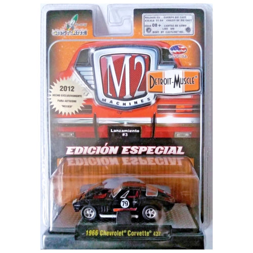 1966 Chevrolet Corvette 427 – Black (Chrome Rims, AutoZone Mexico Special Edition)