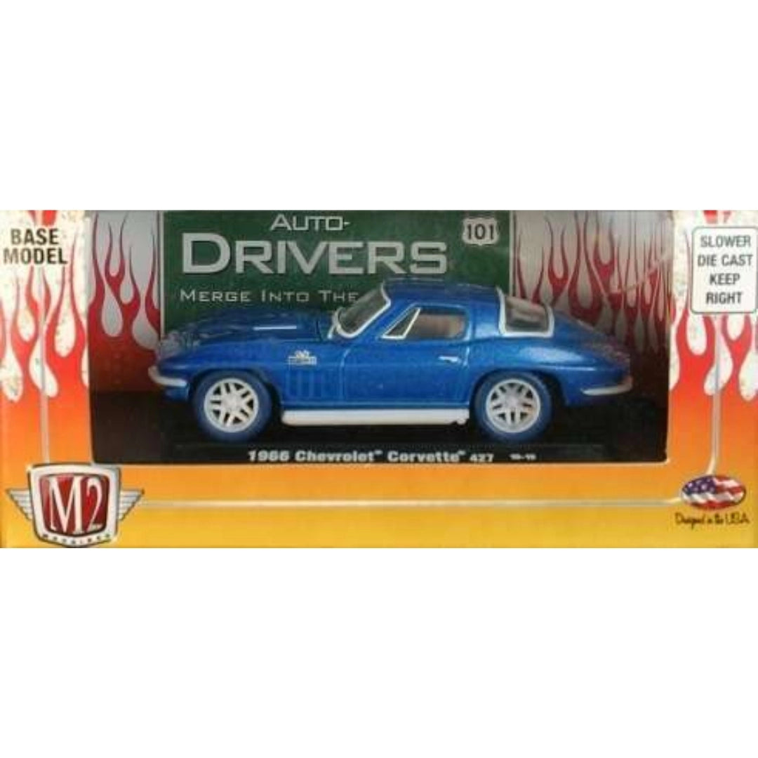 1966 Chevrolet Corvette 427 – Blue (Chrome Rims, Box)