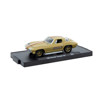 1966 Chevrolet Corvette 427 – Gold (Black/Gold Rims, Edelbrock Livery)