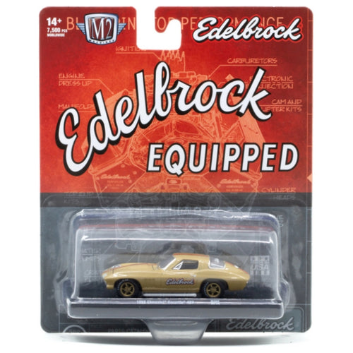 1966 Chevrolet Corvette 427 – Gold (Black/Gold Rims, Edelbrock Livery)