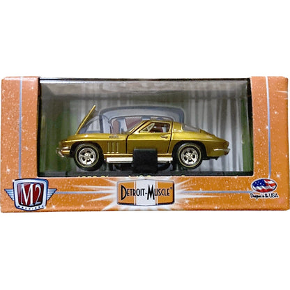 1966 Chevrolet Corvette 427 – Gold (Chrome Rims, Box)