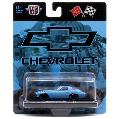 1966 Chevrolet Corvette 427 – Light Blue (Black Hood Stripes, Black Rims, Target Exclusive)