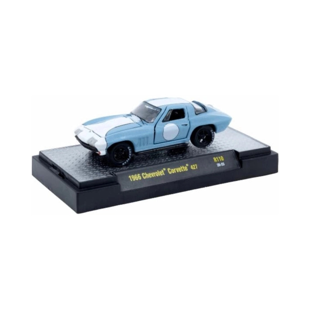 1966 Chevrolet Corvette 427 – Light Blue (Black Rims)