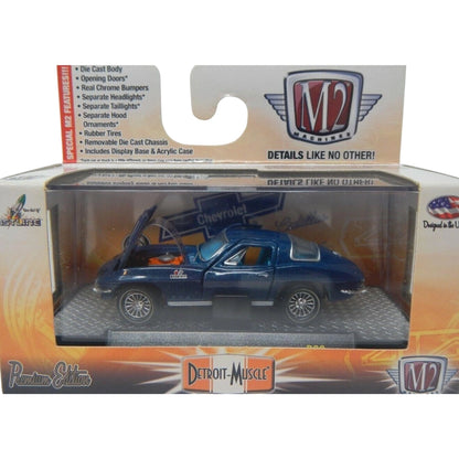 1966 Chevrolet Corvette 427 – Metallic Blue (Chrome Wire-Spoke Rims)