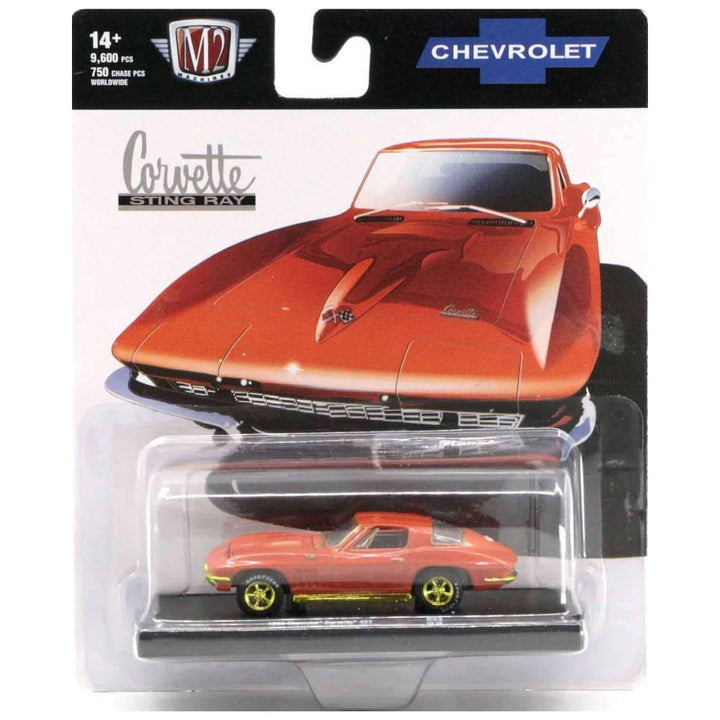1966 Chevrolet Corvette 427 – Metallic Red (Gold Rims, Gold Interior, Chase)