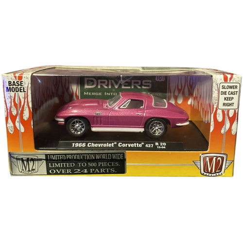 1966 Chevrolet Corvette 427 – Pink (Chrome Rims, Box)