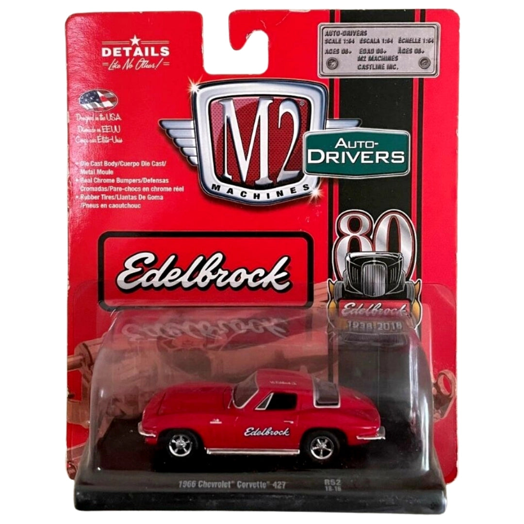 1966 Chevrolet Corvette 427 – Red (Chrome Rims, Edelbrock Livery)