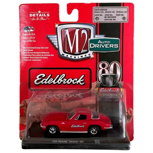 1966 Chevrolet Corvette 427 – Red (Chrome Rims, Edelbrock Livery)