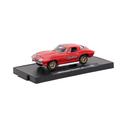 1966 Chevrolet Corvette 427 – Red (Gold Rims, Edelbrock Livery)