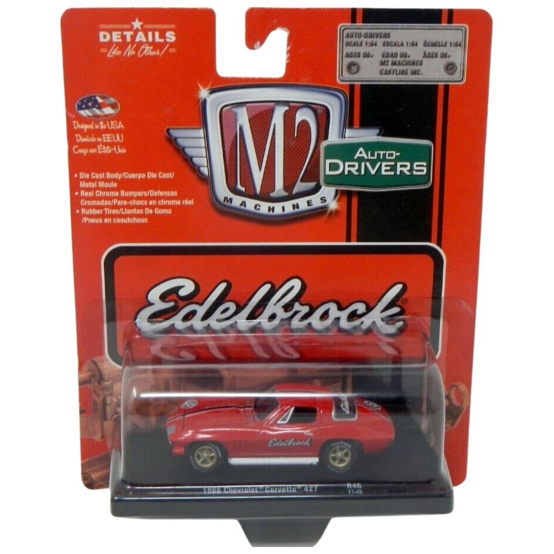 1966 Chevrolet Corvette 427 – Red (Gold Rims, Edelbrock Livery)