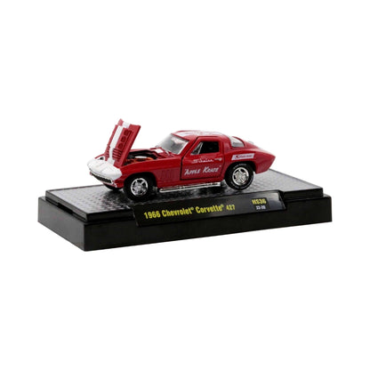 1966 Chevrolet Corvette 427 – Red (Hood Open, Chrome Rims, Schwinn Krate Livery, Hobby Exclusive)