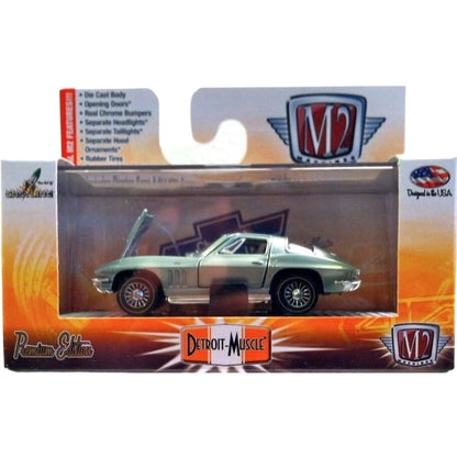 1966 Chevrolet Corvette 427 – Seafoam Green (Chrome Wire-Spoke Rims)