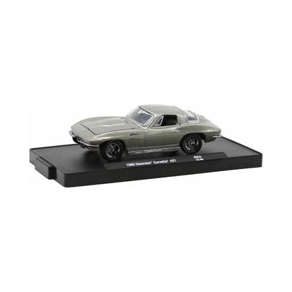 1966 Chevrolet Corvette 427 – Silver (Chrome Rims, '66 Chevy Vette C2)