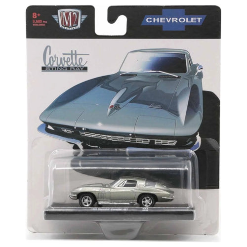 1966 Chevrolet Corvette 427 – Silver (Chrome Rims, '66 Chevy Vette C2)