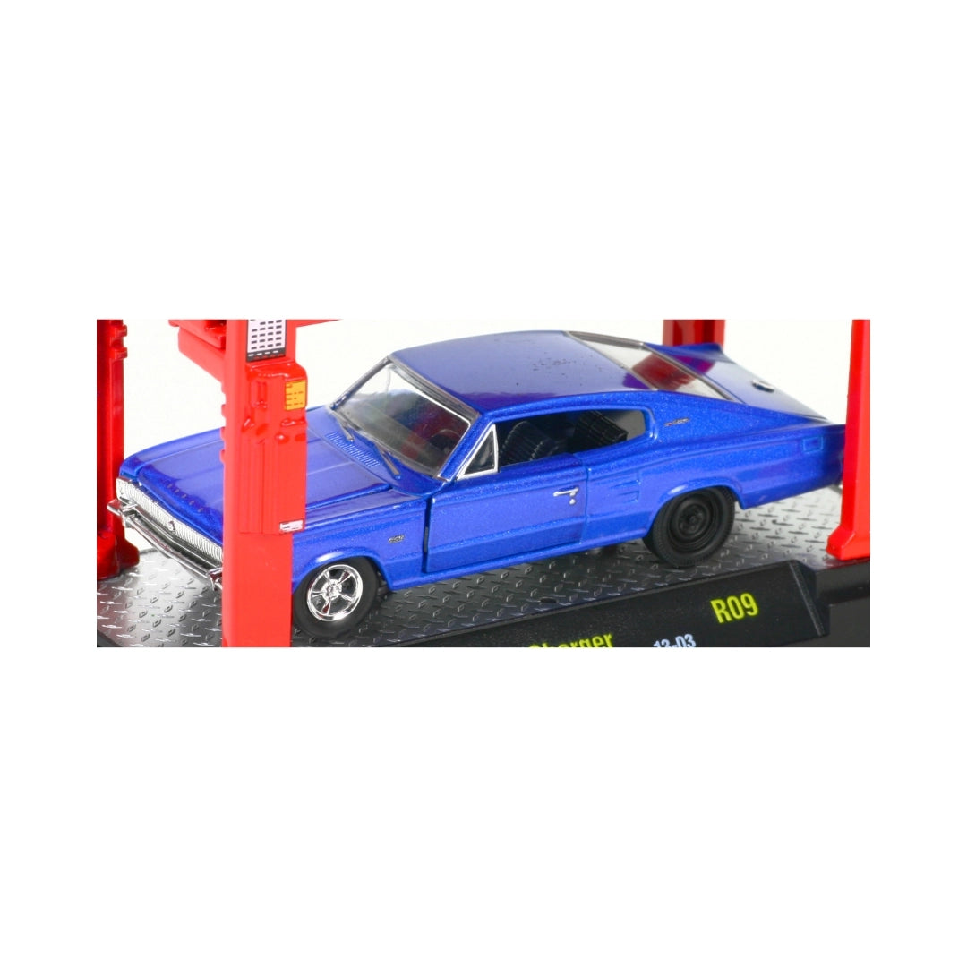 1966 Dodge Charger - Blue (Auto-Lift / Set Exclusive)