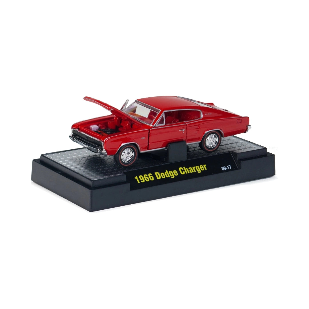 1966 Dodge Charger - Red (Box, Detroit-Muscle)