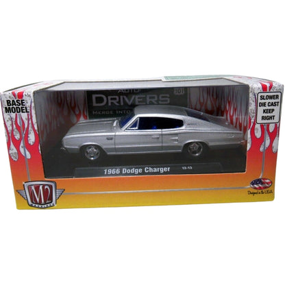 1966 Dodge Charger - Silver (Auto-Drivers / Boxed Version)