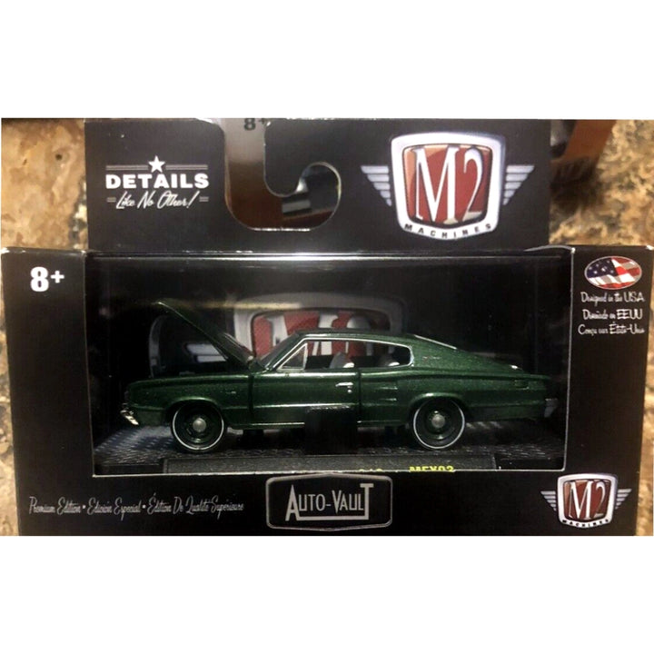 1966 Dodge Charger 313 - Green (Auto-Vault / MEX03 Regional Exclusive)