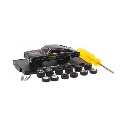 1966 Dodge Charger 383 - Black (Auto-Wheels / Accel Ignition / Tool Kit)