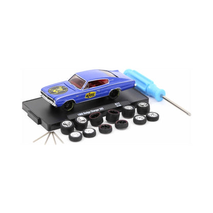 1966 Dodge Charger 383 - Blue (Auto-Wheels / Accel Ignition / Tool Kit)