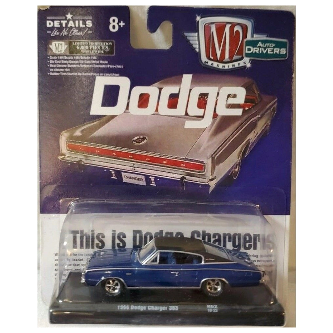 1966 Dodge Charger 383 - Dark Blue (Auto-Drivers Release 62)