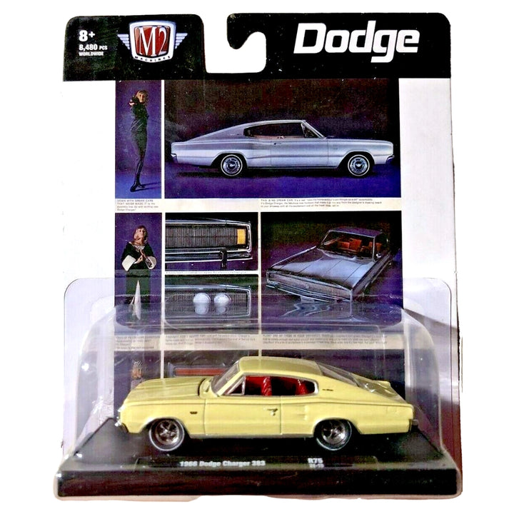 1966 Dodge Charger 383 - Light Yellow (Auto-Drivers)